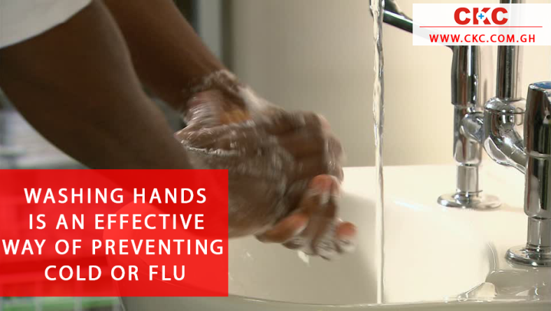 Washing Hands is an Effective Way of Preventing Cold or Flu